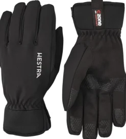 Hestra CZone Contact Glove 5 Finger hanskat, musta