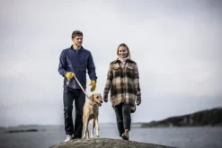 Hestra Deerskin Primaloft Rib nahkahanska, keltaruskea