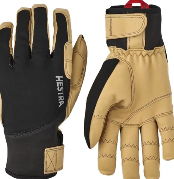 Hestra Ergo Grip Tactility 5-finger Black