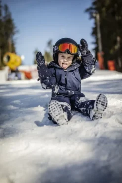 Hestra Fjellvott Junior Mitt lasten kintaat, tummansininen