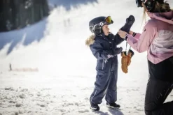 Hestra Fjellvott Junior Mitt lasten kintaat, tummansininen