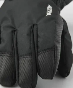 Hestra Gauntlet CZone Junior käsineet, musta/harmaa