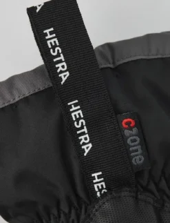 Hestra Gauntlet CZone Junior käsineet, musta/harmaa