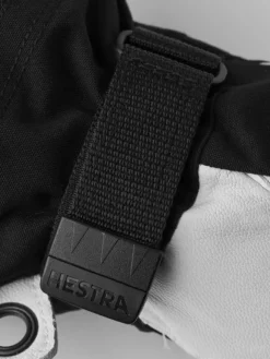 Hestra Heli Ski -naisten hanskat (Black/Off White)