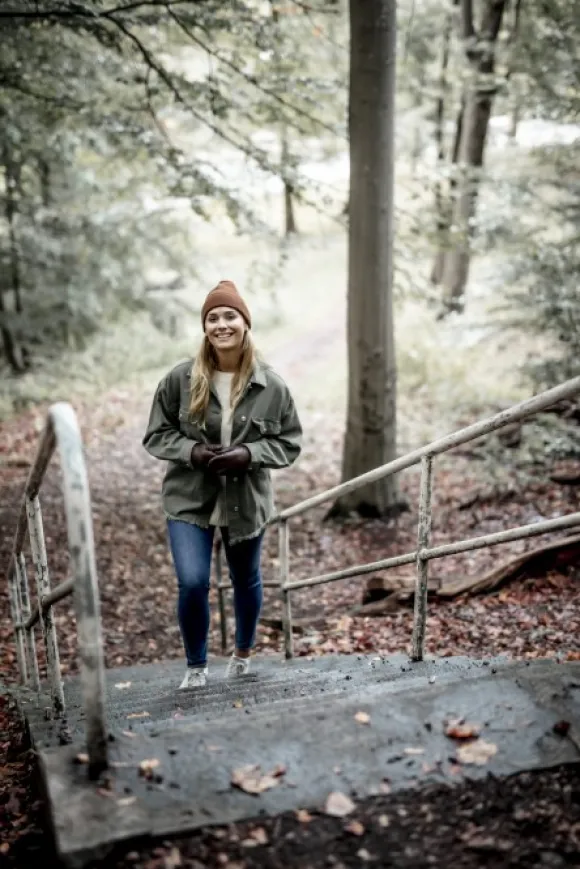 Hestra Idun Mitt hirvennahkaiset kintaat, vaaleanruskea