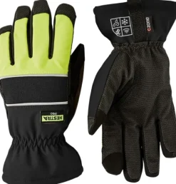 Hestra JOB Alto Czone työhanska, musta/neonkeltainen
