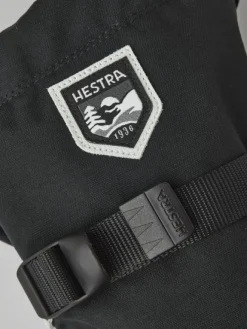 Hestra Kebnekaise Mountain Wool Mitt kintaat, musta