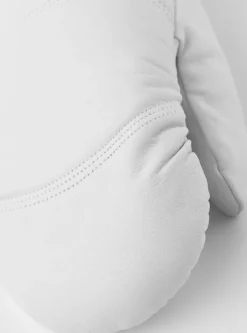 Hestra Leather Box -nahkarukkaset, valkoinen