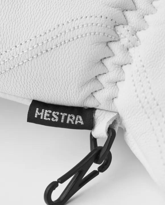 Hestra Leather Box -nahkarukkaset, valkoinen