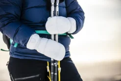 Hestra Leather Box -nahkarukkaset, valkoinen