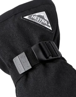 Hestra Powder Gauntlet kintaat, musta