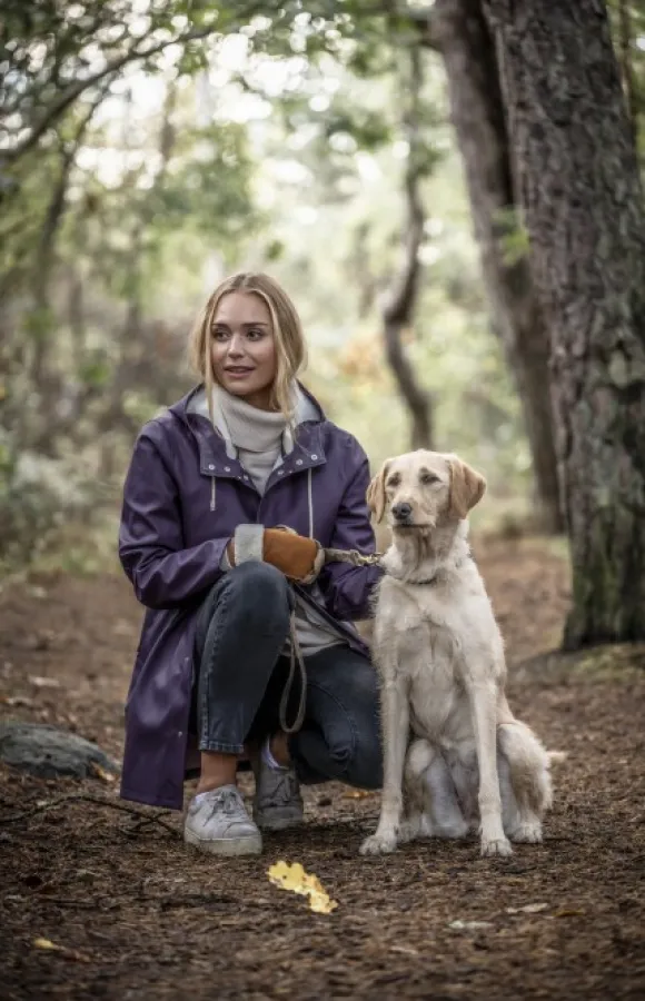 Hestra Sheepskin Mitt naisten nahkakintaat, ruskea