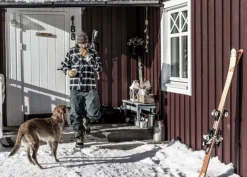 Hestra Skullman hanskat, vaaleanruskea