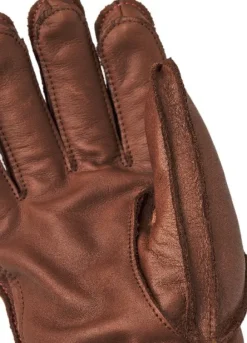 Hestra Wakayama 5 finger nahkahanskat, unisex, ruskea