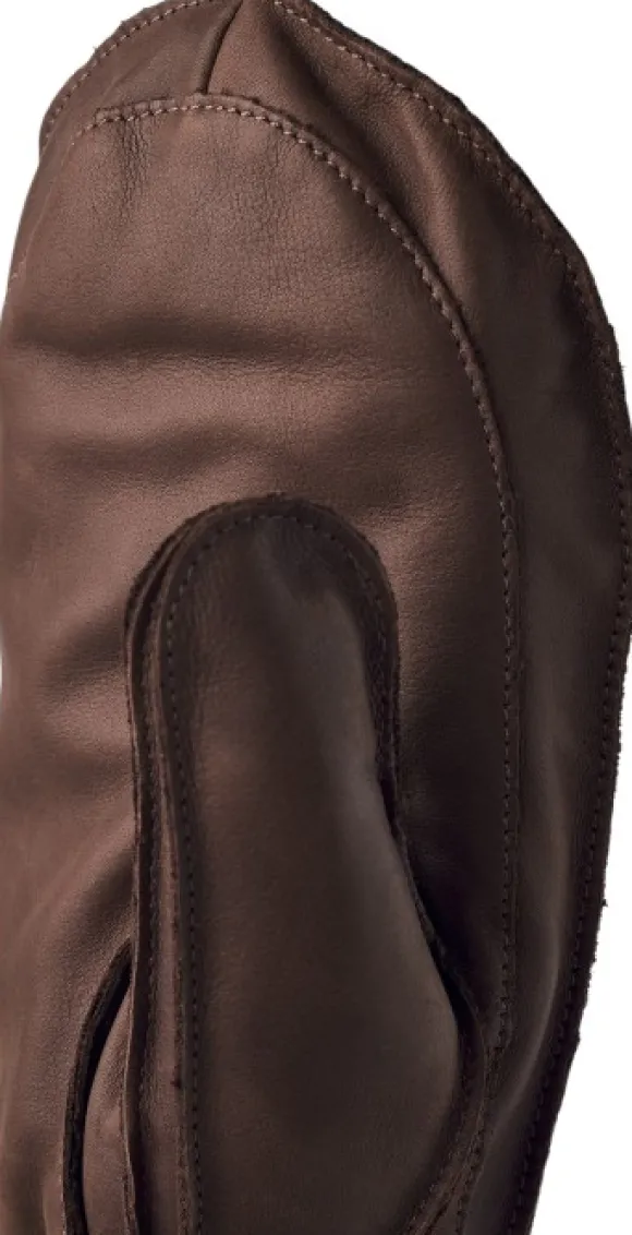 Hestra Wakayama Mitt nahkakintaat, unisex, tummansininen/ruskea