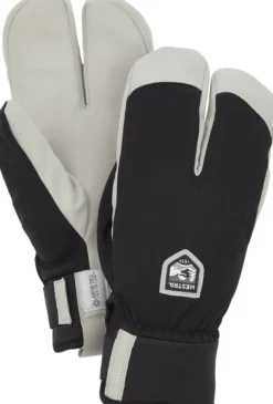 Hestra Windstopper Wool Terry Split -hanskat (Black)