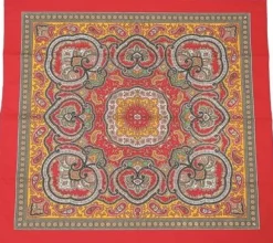 Hiker Paisley huivi, punainen