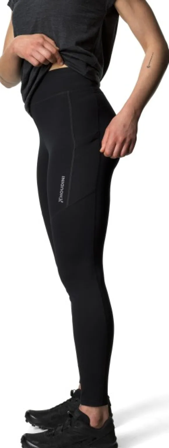Houdini Adventure Tights naisten trikoot, musta