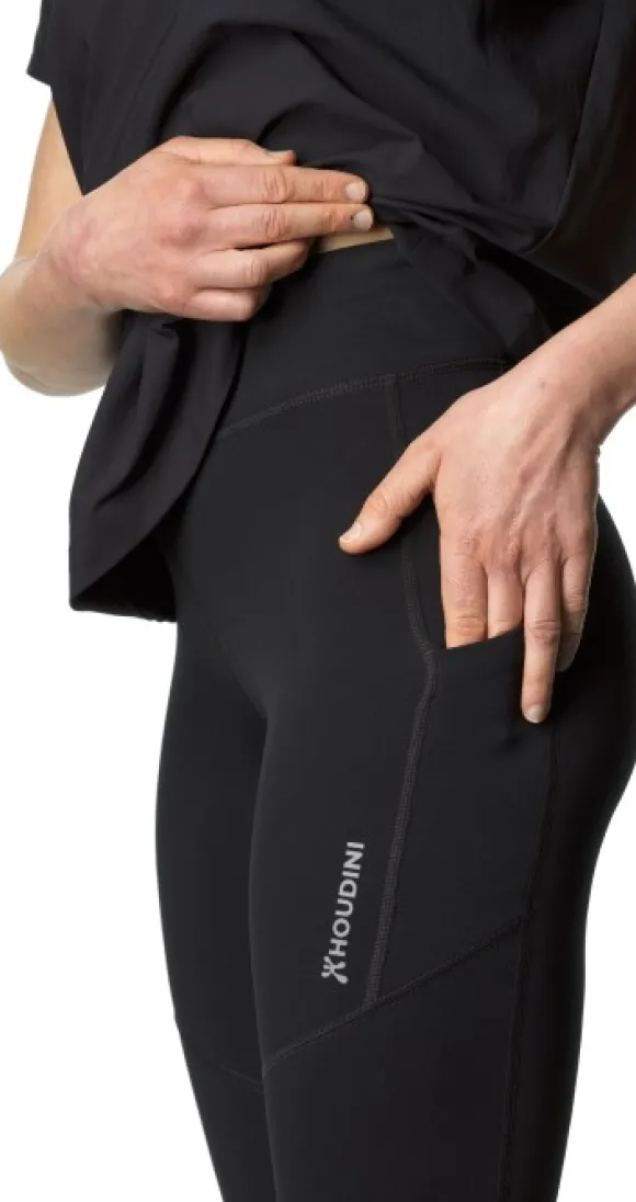 Houdini Adventure Tights naisten trikoot, musta
