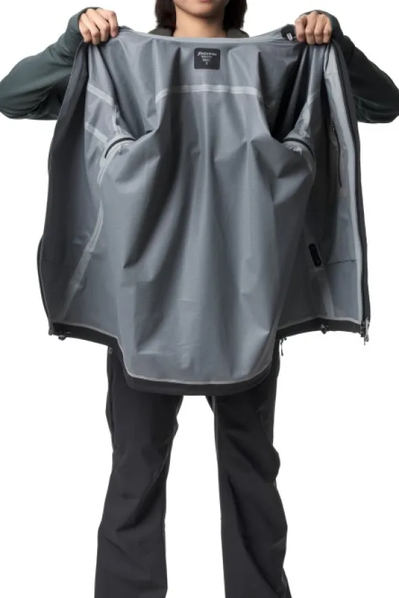 Houdini BFF Jacket naisten kuoritakki, musta