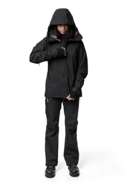 Houdini BFF Jacket naisten kuoritakki, musta