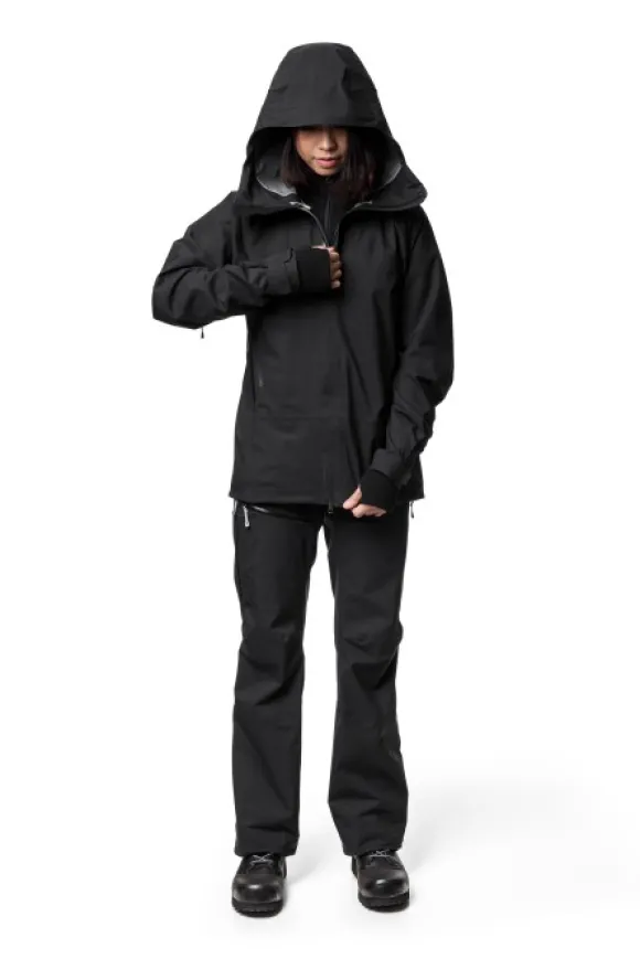 Houdini BFF Jacket naisten kuoritakki, musta