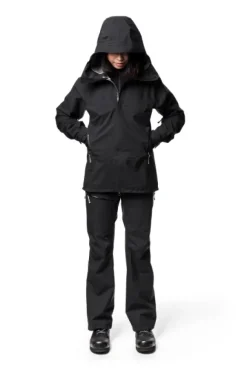 Houdini BFF Jacket naisten kuoritakki, musta