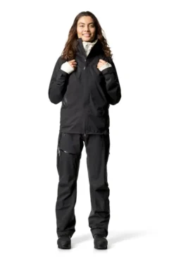 Houdini BFF Jacket naisten kuoritakki, musta