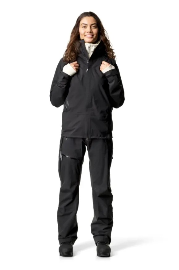 Houdini BFF Jacket naisten kuoritakki, musta