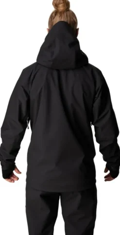 Houdini BFF Jacket naisten kuoritakki, musta