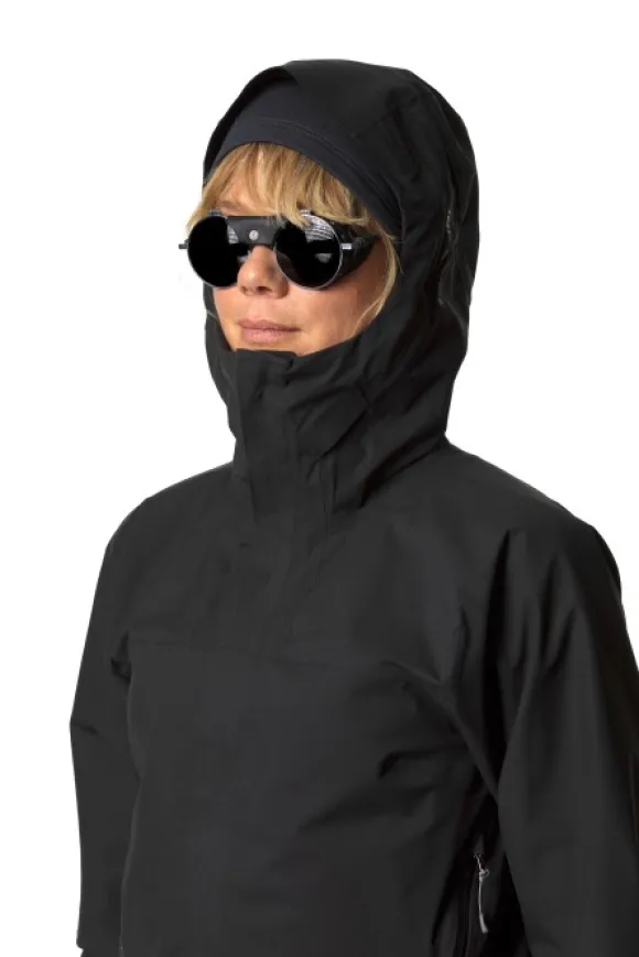 Houdini BFF Jacket naisten kuoritakki, musta