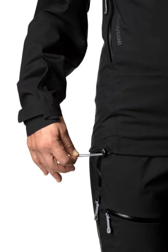 Houdini BFF Jacket naisten kuoritakki, musta