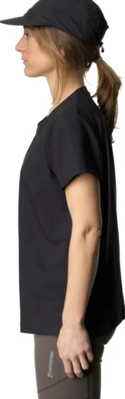 Houdini Cover Tee naisten t-paita, musta