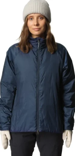 Houdini Dunfri Jacket naisten toppatakki, Deep Sea Blue