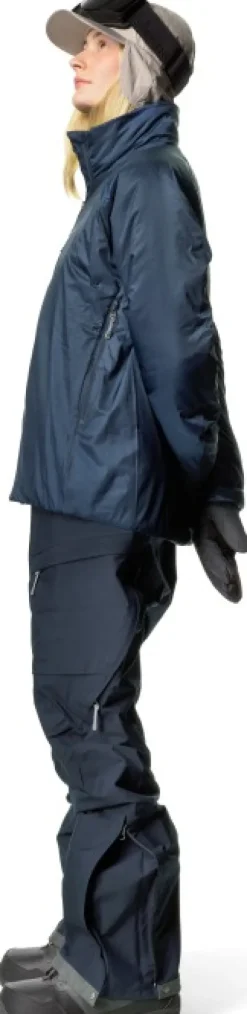 Houdini Dunfri Jacket naisten toppatakki, Deep Sea Blue