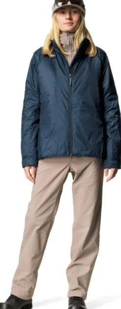 Houdini Dunfri Jacket naisten toppatakki, Deep Sea Blue