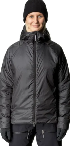 Houdini Dunfri Jacket naisten toppatakki, True Black