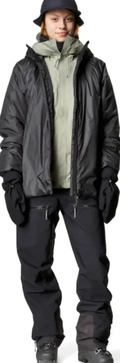 Houdini Dunfri Jacket naisten toppatakki, True Black