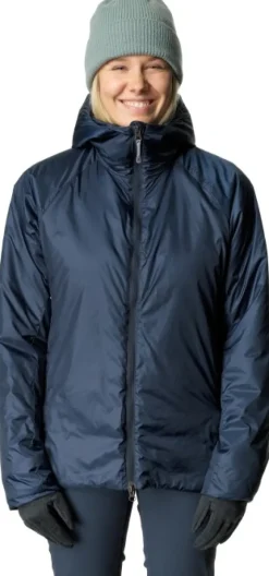 Houdini Dunfri Jacket naisten toppatakki, Deep Sea Blue