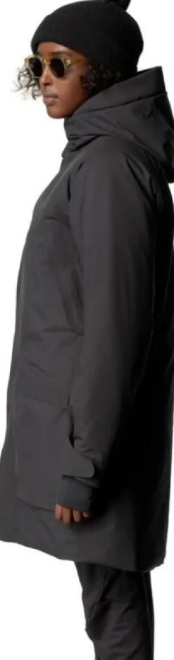 Houdini Fall In naisten parkatakki, musta