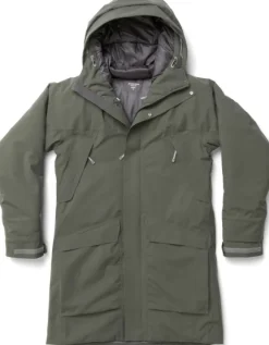 Houdini Fall in Parka naisten kuoritakki, vihreä