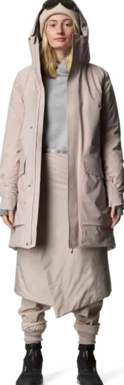 Houdini Fall in Parka naisten parkatakki, Sandstorm