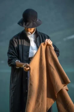 Houdini Gone Fishing -aurinkohattu, musta