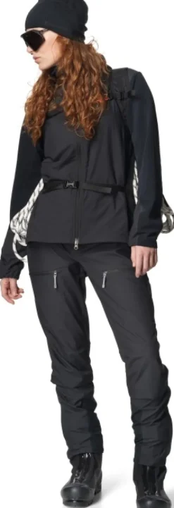 Houdini Moonwalk Houdi naisten takki, True Black