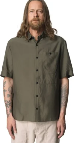 Houdini M's Tree Shortsleeve Shirt Dawn Green