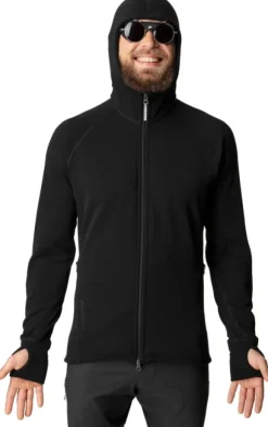 Houdini Power Houdi fleecetakki, True Black/True Black