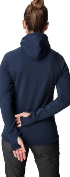 Houdini Power Houdi naisten fleecetakki, Blue Illusion/Tide