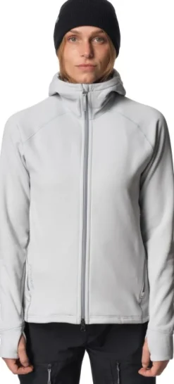 Houdini Power Houdi naisten takki, Glacier Gray