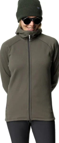 Houdini Power Houdi naisten fleecetakki, Baremark Green