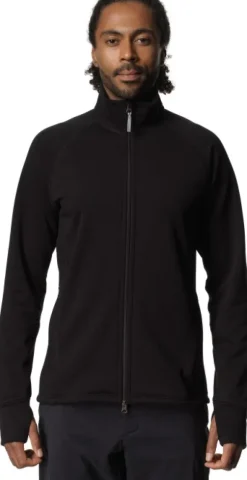 Houdini Power Up Jacket fleecetakki, musta